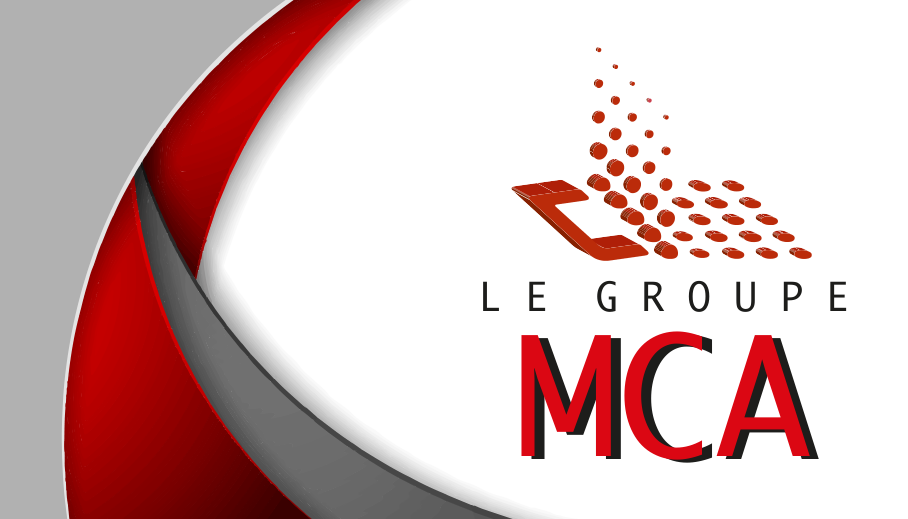 Carte professionnelle Le Groupe MCA — recto